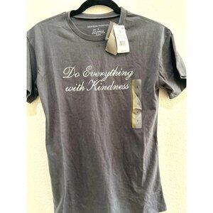 NWT Women's S Do Everything with Kindness Grayson Threads Embroidered Tee